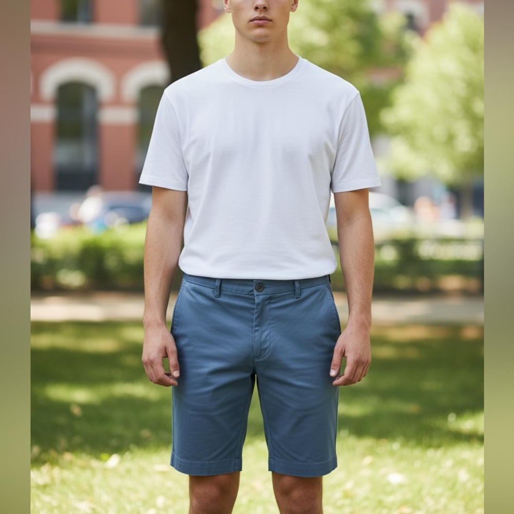 Brooks Brothers Advantage Chino Shorts Men’s ,Stretch Wrinkle Resistant, Size 32
